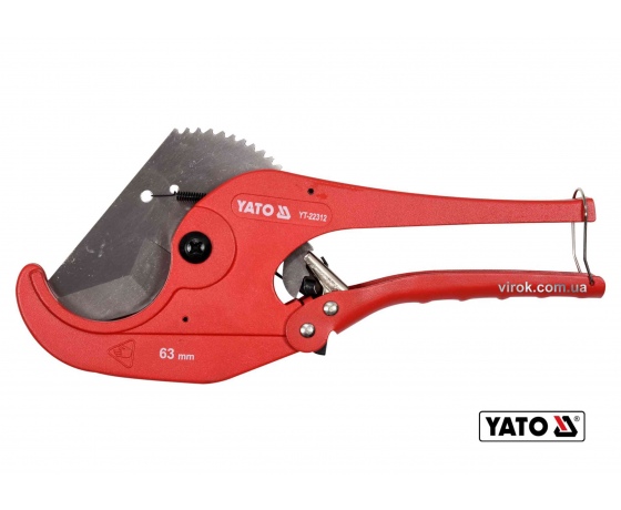 Фото 2 - Труборіз для ПВХ труб YATO 63 мм