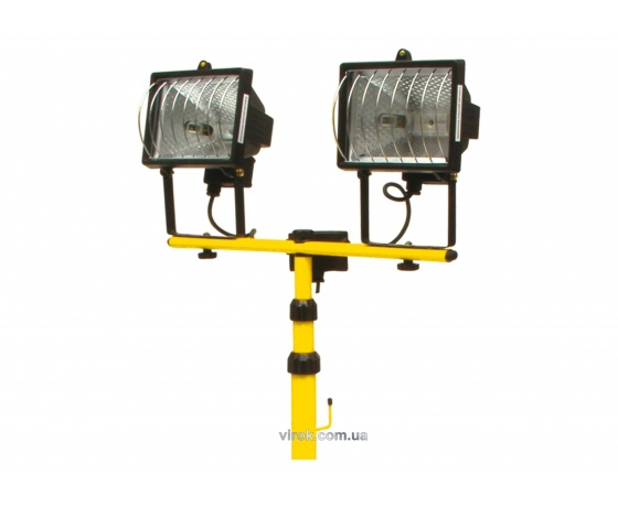 Фото 2 - Прожектор галогенний на штативі VOREL 400 Вт 7500 лм 2 шт