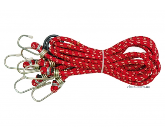 Фото 2 - Стяжка для багажу VOREL 80 см х 8 мм 8 гачків