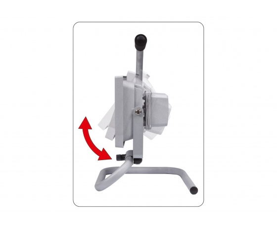 Фото 3 - Прожектор діодний переносний мережевий YATO 20 Вт 1400 лм кабель- 1.8 м