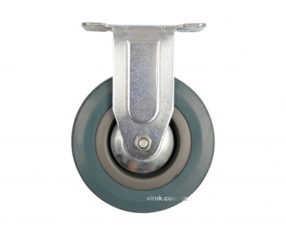 Фото 2 - Колесо до візка гумове зі штивною опорою VOREL Ø50 x 16 x 72 мм 20 кг