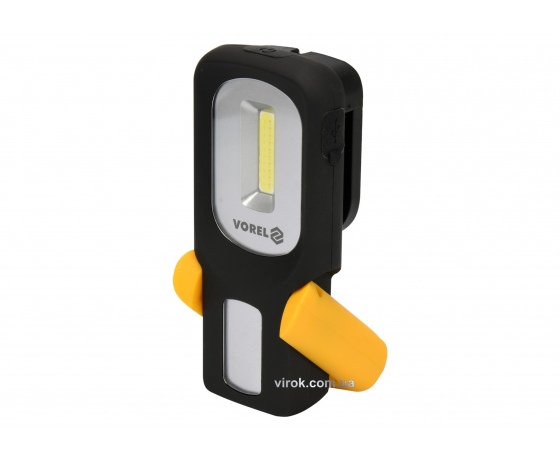 Фото 2 - Ліхтар навісний світлодіодний акумуляторний VOREL Li-Ion 3.7 В 800 мAгод 3 Вт 100 лм