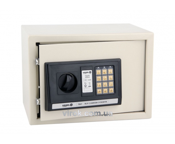 Фото 2 - Сейф з електронним замком VOREL 35 х 25 х 25 см