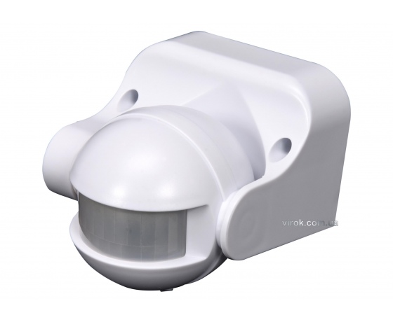 Фото 2 - Датчик руху білий VOREL 1200 Вт 12 м 180°