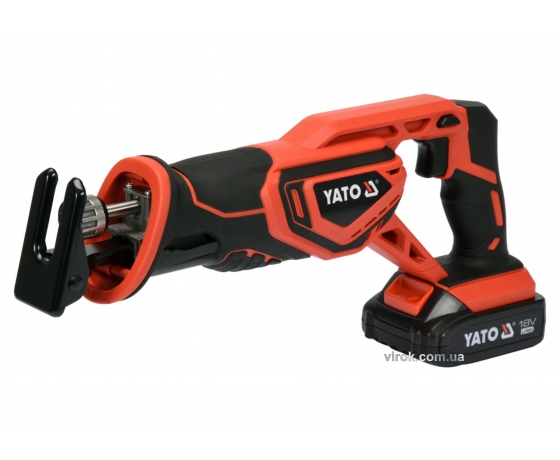 Фото 2 - Пила шабельна акумуляторна YATO Li-Ion 18 В 2 Агод
