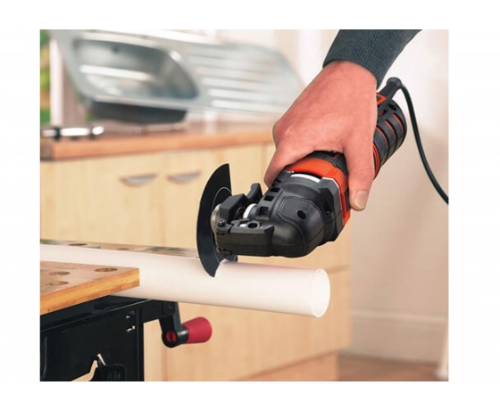 Фото 7 - Багатофункційний інструмент Black+Decker 280 Вт 22000 об/хв + насадки + сумка