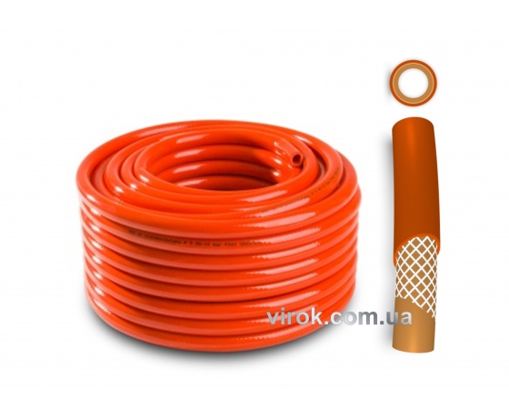 Фото 2 - Шланг ПХВ до пропан-бутану 1 МПа, Ø=6 мм, t=2.5 мм, l= 50 м