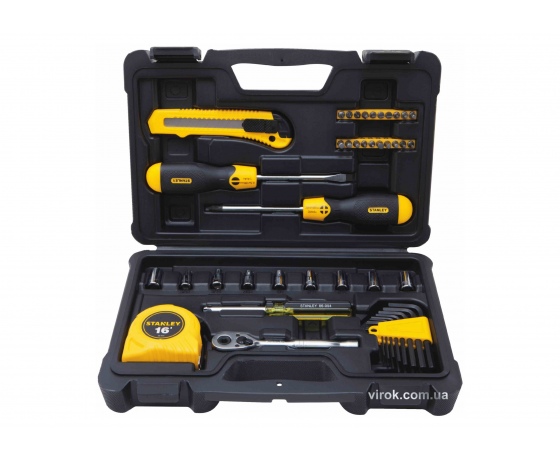 Фото 2 - Набір інструментів STANLEY в футлярі 51 шт