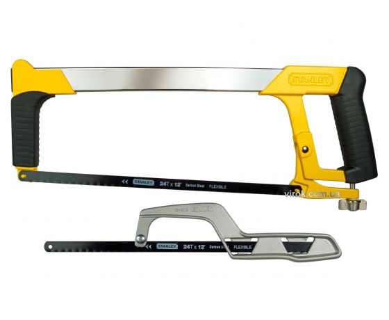 Фото 2 - Ножівка по металу STANLEY 300 мм 24 TPI + тримач для полотна