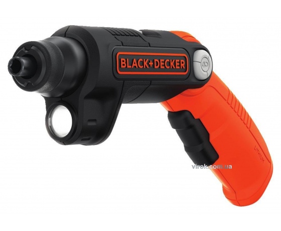 Фото 2 - Викрутка акумуляторна Black+Decker 3.6 В Li-Ion 1.5 Агод з підсвіткою