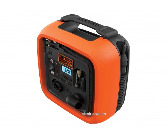 Фото 2 - Компресор автомобільний Black+Decker 12 В 11 бар