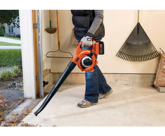 Фото 4 - Порохотяг садовий акумуляторний Black+Decker 36 В 2 Агод 17.5 л