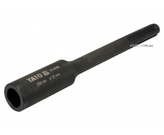 Фото 2 - Бійник для цвяхів і штирів заземлення з хвостовиком SDS-Max YATO 20 x 250 мм Cr-Mo