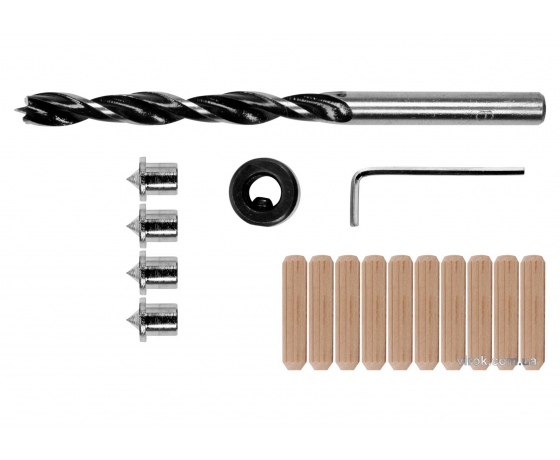 Фото 2 - Засоби для кілкових сполучень YATO 8 мм 17 шт