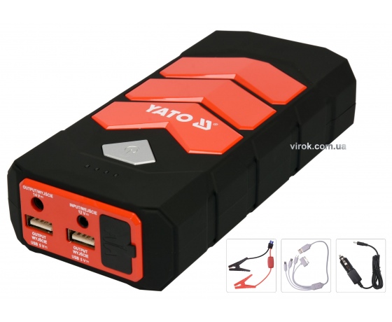 Фото 2 - Пускова батарея YATO Li-Pol 9 Агод 200/400 А