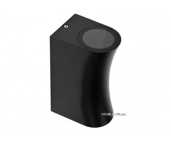 Фото 2 - Світильник настінний півовальний увігнутий мережевий YATO 2LED 35 Вт 68 х 150 х 92 мм цоколь GU10