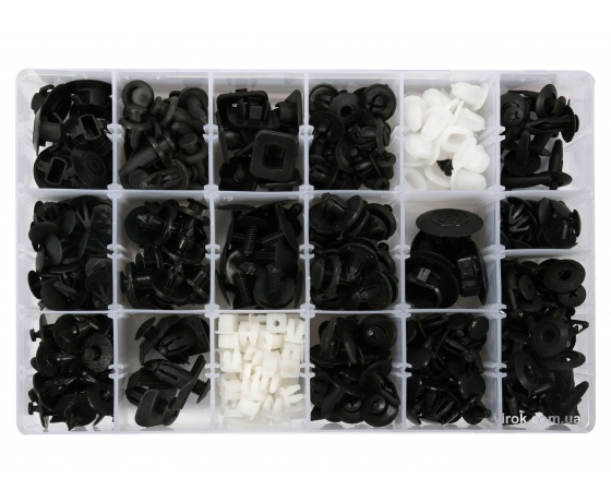 Фото 2 - Набір кріплень автомобільної обшивки NISSAN YATO 18 типорозмірів 418 шт