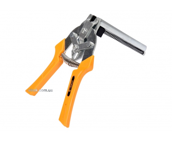 Фото 2 - Щипці для стягування обгороджувальної сітки VOREL з відсіком з 40 скобами тип 