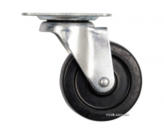 Фото 2 - Колесо до візка поліпропіленове з обертовою опорою VOREL Ø40 x 17 x 54 мм 20 кг