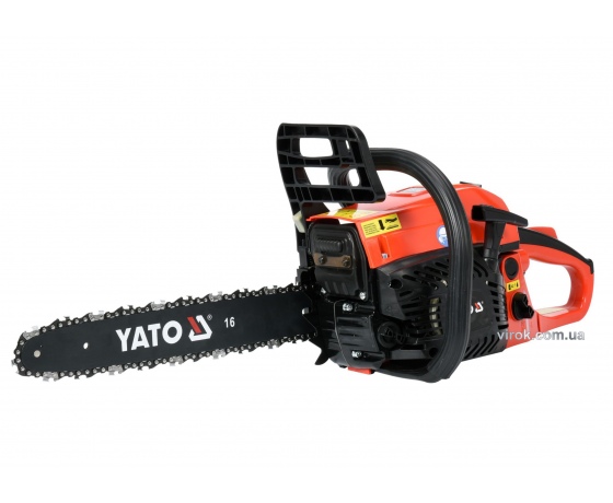 Фото 2 - Бензопила ланцюгова YATO 45.1 см³ 1.8 кВт шина- 16