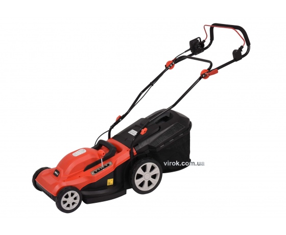 Фото 2 - Газонокосарка на 4-х колесах мережева YATO 2 кВт 43 см 50 л