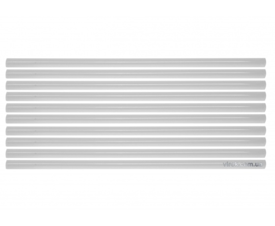 Фото 2 - Стержні клейові безбарвні YATO 7.2 х 200 мм 10 шт