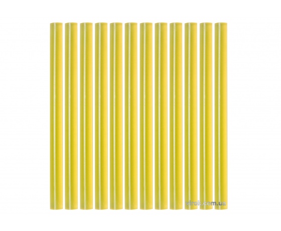Фото 2 - Стержні клейові жовті YATO 7.2 х 100 мм 12 шт