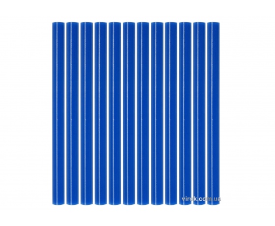 Фото 2 - Стержні клейові сині YATO 7.2 х 100 мм 12 шт