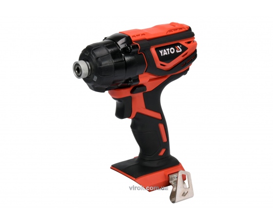 Фото 2 - Шуруповерт ударний акумуляторний YATO Li-Ion 18 В 160 Нм (без акумулятора і зарядного пристрою)