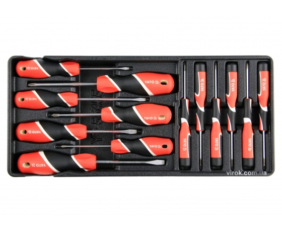 Фото 2 - Вклад до інструментальної шафи YATO викрутки 13 шт