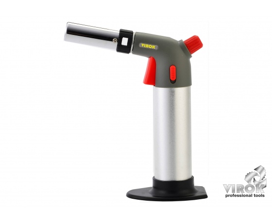 Фото 2 - Пальник газовий з п'єзозапалом і керамічним соплом VIROK з балоном і блокувальною кнопкою