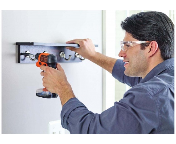 Фото 4 - Викрутка акумуляторна з контейнером Black+Decker Li-Ion 3.6 В 1.5 Агод 5.5 Нм