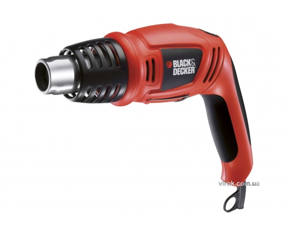 Фото 2 - Фен технічний Black+Decker 1.8 кВт 560°С + аксесуари і кейс