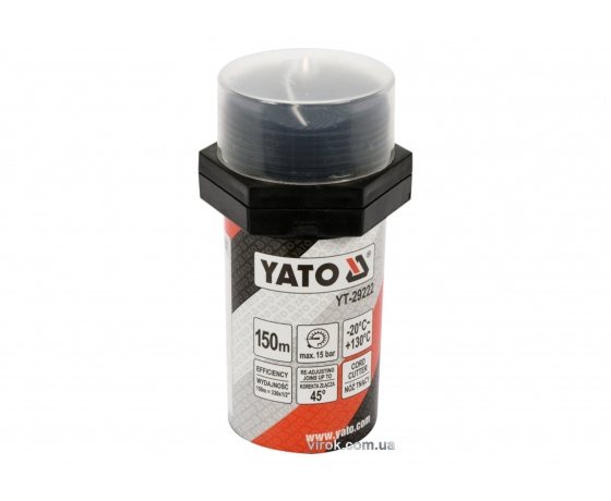 Фото 2 - Нитка для герметизації різьби YATO 150 м для тиску 15 бар