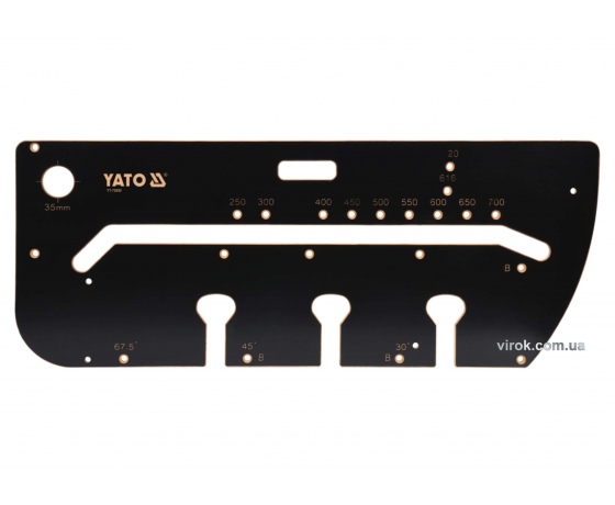 Фото 2 - Шаблон для сполучень кухонних стільниць YATO 1000 х 390 х 53 мм
