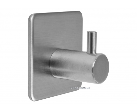 Фото 2 - Гачок одинарний прямий на двосторонньому скотчі FALA 45 х 45 х 30 мм