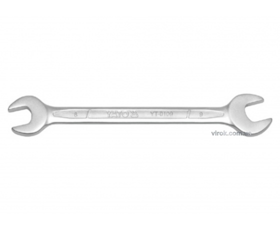 Фото 2 - Ключ ріжковий YATO 8 х 9 мм 146 мм