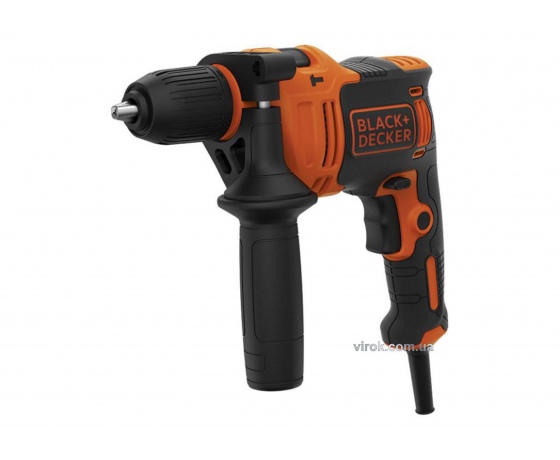 Фото 2 - Дриль ударний Black+Decker 710 Вт + кейс