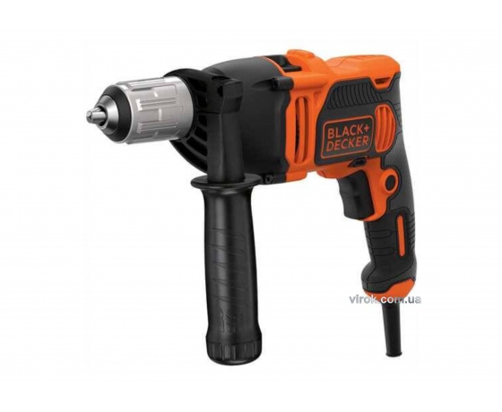 Фото 2 - Дриль ударний Black+Decker 850 Вт + кейс