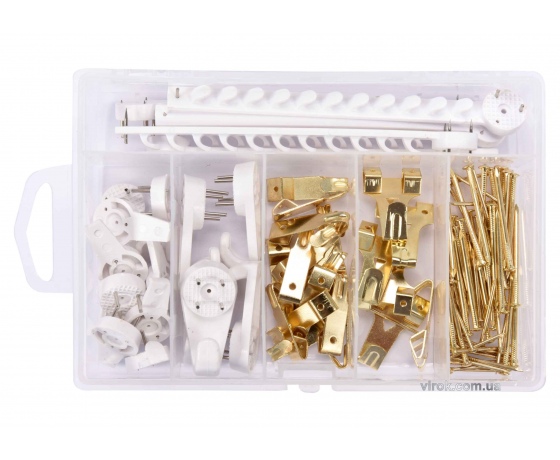 Фото 2 - Гачки для кріплення картин VOREL 121 шт