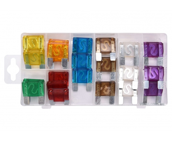 Фото 2 - Запобіжники автомобільні YATO MAXI 24 шт