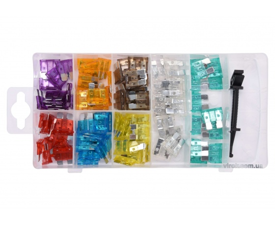 Фото 2 - Запобіжники автомобільні YATO STANDARD 97 шт