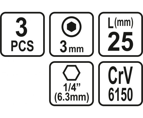 Фото 3 - Насадка викруткова STHOR 