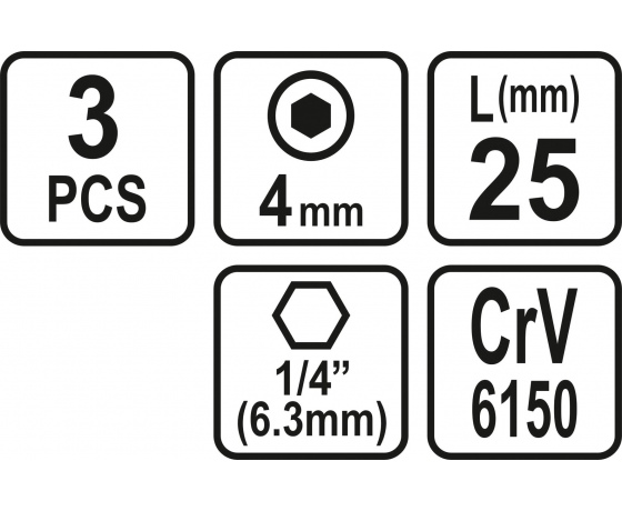 Фото 3 - Насадка викруткова STHOR 