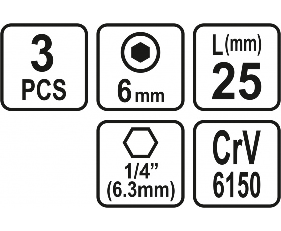 Фото 3 - Насадка викруткова STHOR 