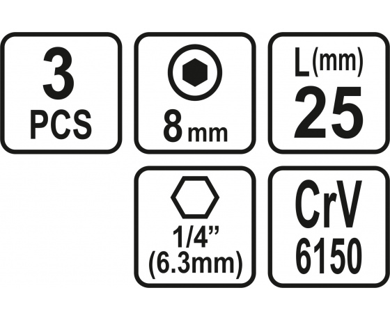 Фото 3 - Насадка викруткова STHOR 