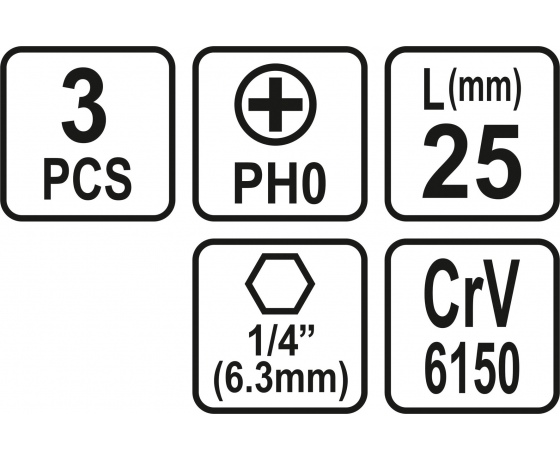 Фото 3 - Насадка викруткова STHOR 