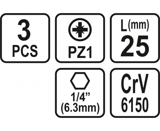 Фото 3 - Насадка викруткова STHOR 