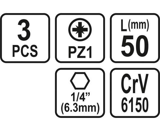 Фото 3 - Насадка викруткова STHOR 