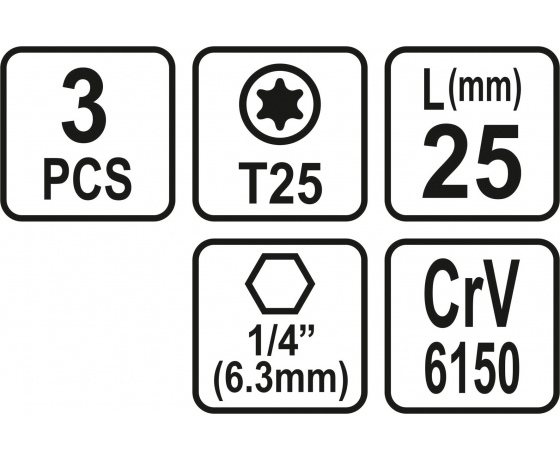 Фото 3 - Насадка викруткова STHOR 